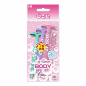 【単品11個セット】 キャンバブルT3本入りBODY 貝印株式会社(代引不可)【送料無料】