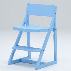 学習チェア チェア カジュアル キッズ 子供 椅子 ブルー 空色 水色 シンプル おしゃれ かわいい リュース キッズチェア(代引不可)【送料 