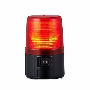 パトライト LEDフラッシュ表示灯赤 PFH-BT-R【送料無料】