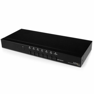 StarTech マルチ入力対応ビデオスケーラー(スキャンコンバータ) HDMI/VGA/コンポーネント/S端子/コンポジット入力(3x RCA音声入力) - HDM