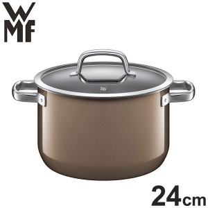 WMF フュージョンテック ミネラル ハイキャセロール24cm ダークブラス W0514475290 ヴェーエムエフ キッチンツール 料理 調理 キッチン 