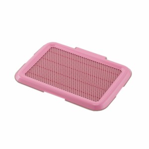ボンビアルコン 薄型しつけるトレーS ピンク 犬 トイレ ペットシーツトレイ【送料無料】