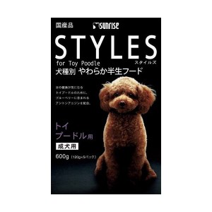 マルカン スタイルズトイプードル用600g 犬用 ペット用品 ペットフード ソフト 半生 モイスト