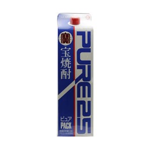 焼酎 宝 25度ピュアパック 1800ml