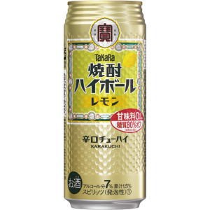 タカラ 宝  焼酎ハイボール レモン 500ml×24本(代引き不可)【送料無料】