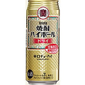 タカラ 宝  焼酎ハイボール ドライ 500ml×24本(代引き不可)【送料無料】