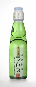 川崎飲料 ビードロ おいしいラムネ 瓶 200ml×30本（代引き不可）【送料無料】