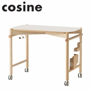 【cosine coitti デスク メープル ホワイト】 コサイン 日本製 旭川家具 机 学習机 収納 木製 シンプル デスク CI-01NM(代引不可)【送料 