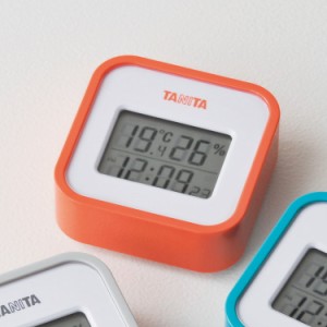 デジタル温湿度計 TT-558-OR 温湿時計 オレンジ タニタ(代引不可)【送料無料】