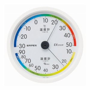 エスパス温 湿度計 TM-2331 時計 エンペックス(代引不可)【送料無料】
