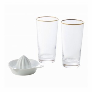 レモン搾り&サワーグラス2P LM-5005AW 洋ガラス食器(代引不可)【送料無料】