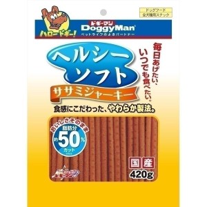 ドギーマンハヤシ 食品事業部 ヘルシーソフトササミジャーキー 420g