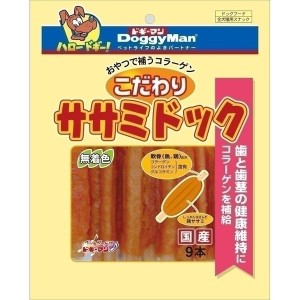 ドギーマンハヤシ 食品事業部 こだわり ササミドック 9本