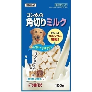 マルカン・サンライズ ゴン太の角切り ミルク 100g