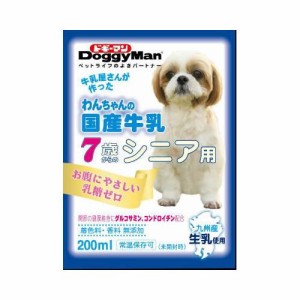 ドギーマンハヤシ トーア事業部 わんちゃんの国産牛乳 シニア用 200ml