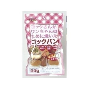 サンメイト おやつの達人 コックパン ミルク味 60g