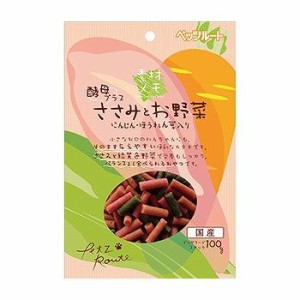 ペッツルート 素材メモ ささみとお野菜 100g