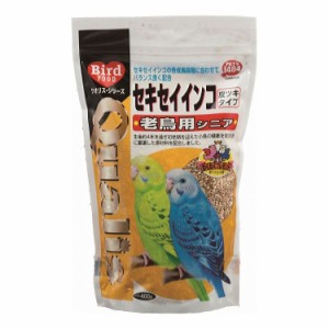 ペッズイシバシ クオリス セキセイインコ 老鳥用 (皮付タイプ) 400g