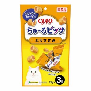 いなばペットフード CIAO ちゅ~るビッツ とりささみ 12g×3袋