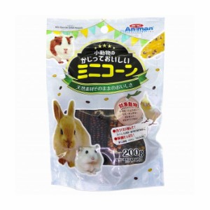 ドギーマンハヤシ miniAniman 小動物のかじっておいしい ミニコーン 200g