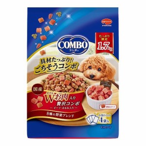 日本ペットフード コンボ Wお肉入り贅沢コンボ 1.7kg