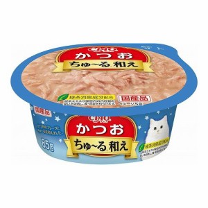 いなばペットフード CIAO ちゅ~る和えカップ かつお 85g