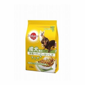 マースジャパンリミテッド ペディグリー 成犬用 旨みビーフ&緑黄色野菜&魚入り 2.2kg