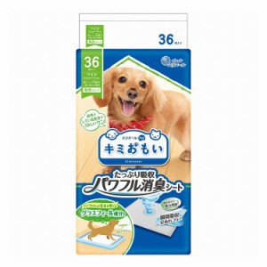 エリエールペット キミおもい 消臭シート ワイド 36枚 ペットシーツ シート トイレシート 消臭 犬 トイレ 犬用トイレ 大王製紙