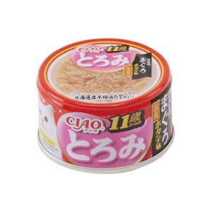 【24個セット】 CIAO とろみ 11歳からのささみ・まぐろ ホタテ味 80g x24【送料無料】