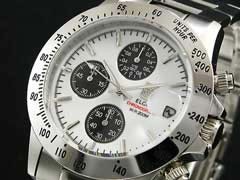 エルジン ELGIN 腕時計 クロノグラフ メンズ FK1184S-W