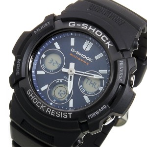 カシオ Gショック G-SHOCK クオーツ メンズ 腕時計 時計 AWG-M100SB-2A ネイビー
