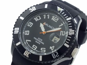 アバランチ AVALANCHE メンズ 腕時計 時計 AV-100S-BK-44