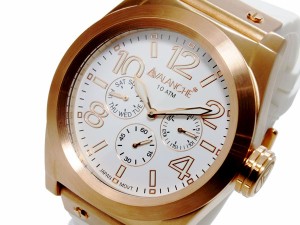 アバランチ AVALANCHE クオーツ メンズ 腕時計 時計 AV1027-WHRG