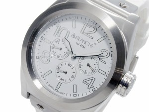 アバランチ AVALANCHE クオーツ メンズ 腕時計 時計 AV1027-WHSIL