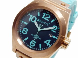 アバランチ AVALANCHE クオーツ ユニセックス 腕時計 時計 AV1028-GRRG