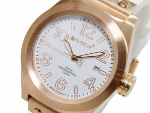 アバランチ AVALANCHE クオーツ ユニセックス 腕時計 時計 AV1028-WHRG