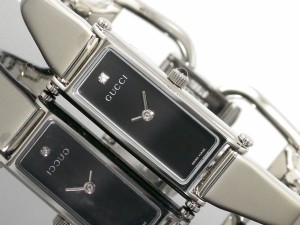 GUCCI グッチ 腕時計 バングル ダイヤ レディース YA015555【送料無料】