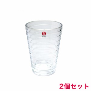 イッタラ アイノアールト iittala Aino Aalto ハイボール クリア 33cl 2個セット Tumbler clear 33cl33ｃｌ(代引き不可)【送料無料】