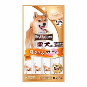 ベストバランスおやつ 柴犬用 鶏ささみ 15g×4本