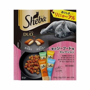 シーバ デュオ 贅沢シーフード味セレクション 200g