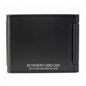 メモリーカードケースAS SD8 BK