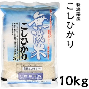 米 日本米 令和5年度産 新潟県産 コシヒカリ BG精米製法 無洗米 10kg【精米無料】【特別栽培米】【こしひかり】【新米】(代引不可)【送料