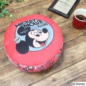 ディズニー 100周年デザイン パフクッション ミッキーマウスクラブ ミニクッション 小型クッション 大人用 子供用 兼用 D100 Disney(代引