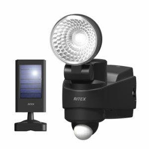 RITEX ライテック ムサシ 1W LED ハイブリッド ソーラーライト 防犯ライト ledソーラーセンサーライト 人感センサーライト 屋外(代引不可