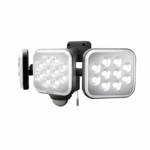 LEDセンサーライト ムサシ RITEX ライテックス LED-AC3036 コンセント式 12W×3灯 明るさ3000ルーメン フリーアーム式 人感センサーライ