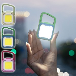 ムサシ 充電式 ぴかり MINI LIGHT 本気の明るさ 大光量ライト600lm USB充電式 雨でも使える IP65防水 ツートーン ミニライト COBライト 