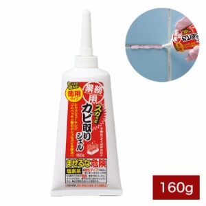 業務用シリーズ スカッとカビ取りジェル 徳用タイプ 160g ガンコなカビに! 浴室 タイル目地 ゴムパッキン お掃除グッズ アイメディア aim