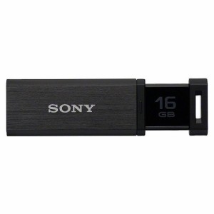 SONY USB3.0対応 ノックスライド式高速(200MB/s)USBメモリー 16GB ブラック キャップレス USM16GQX B【送料無料】