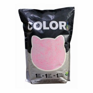 NULLODOR ニュールオダー カラーリター ピンク 1.8kg 猫砂 色が変わる ネコ シリカゲル 尿検査 固まる 消臭