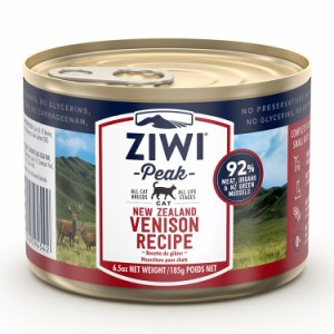 ジウィピーク キャット缶 ベニソン 185g ZIWI PEAK 猫用 キャット 主食 フード 鹿肉